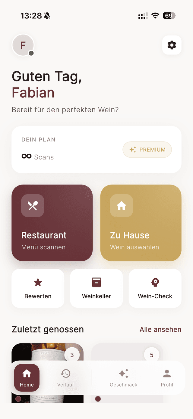 WineMatch App Screenshot